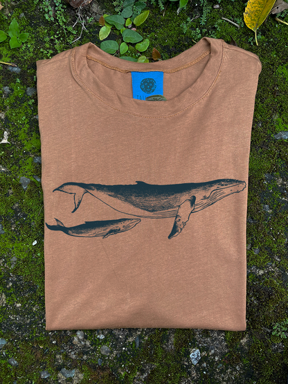 Camiseta Ballena jorobada • Clásica • Adulto