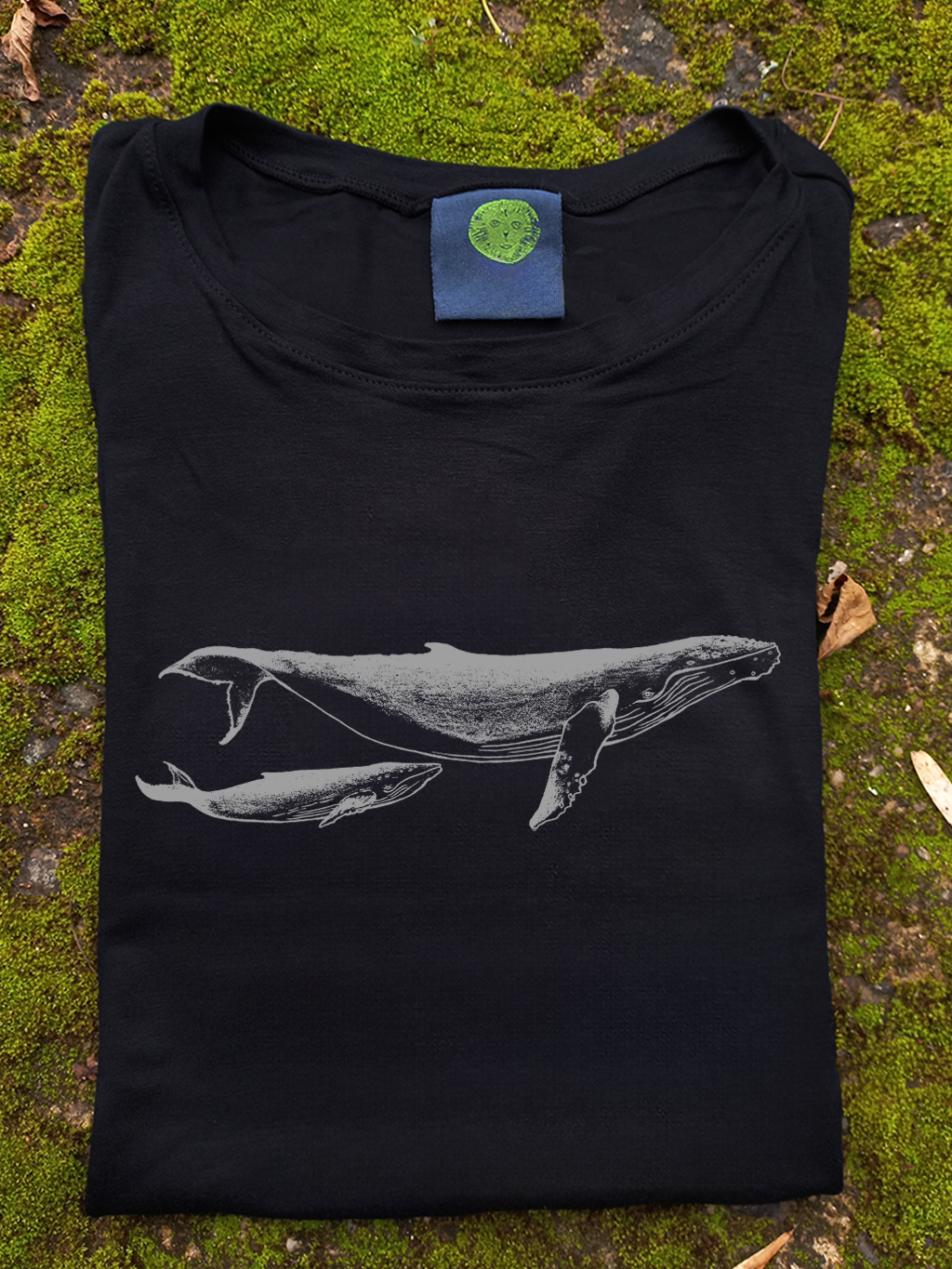 Camiseta Ballena jorobada • Larga brisa • Vaporosas adultos