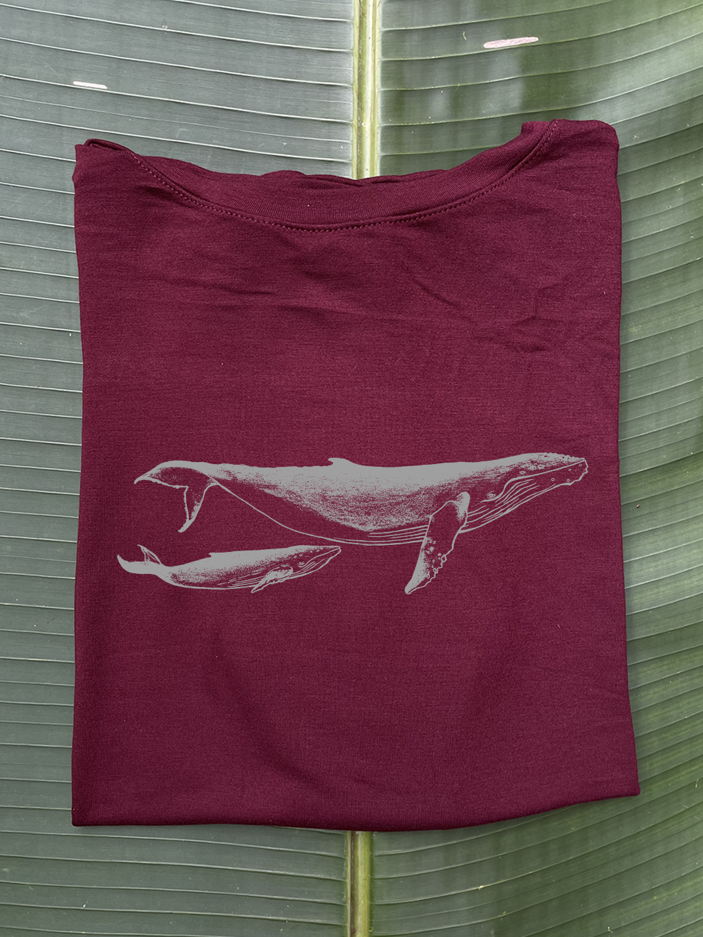 Camiseta Ballena jorobada • Larga brisa • Vaporosas adultos