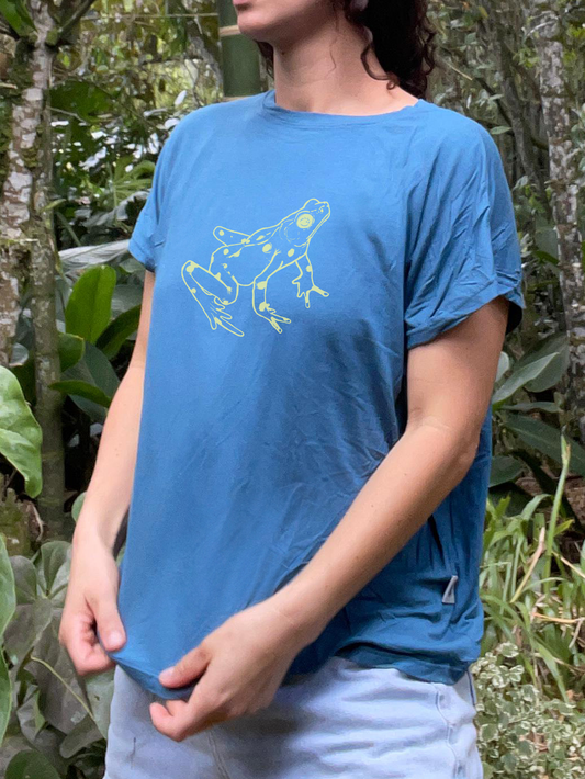 Camiseta Atelopus - Rana dorada • Brisa • Vaporosas adultos