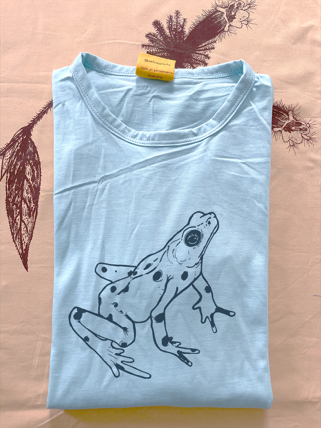 Camiseta Atelopus - Rana dorada • Monte • Manga larga adultos