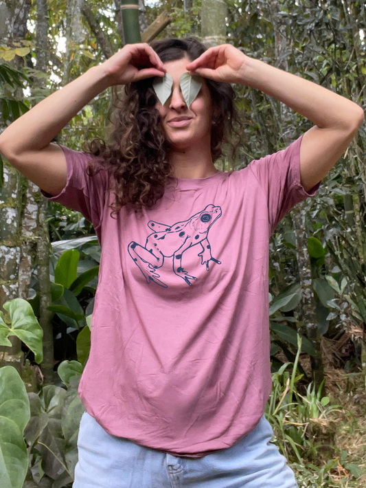 Camiseta Atelopus - Rana dorada • Armonía • Vaporosas adultos