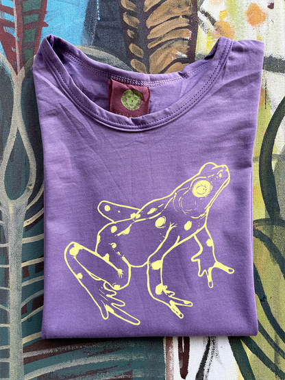 Camiseta Atelopus - Rana dorada • Infantil