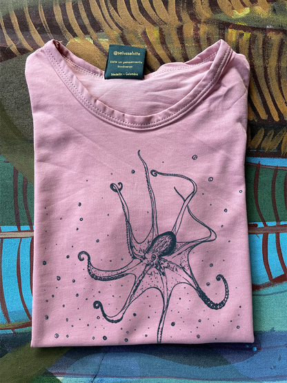 Camiseta Pulpo gigante • Infantil