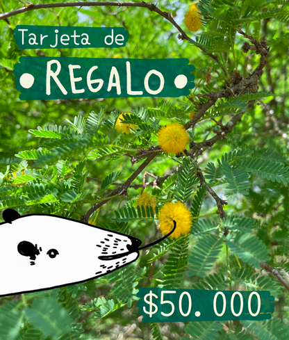 Tarjeta de regalo Selva Selvita